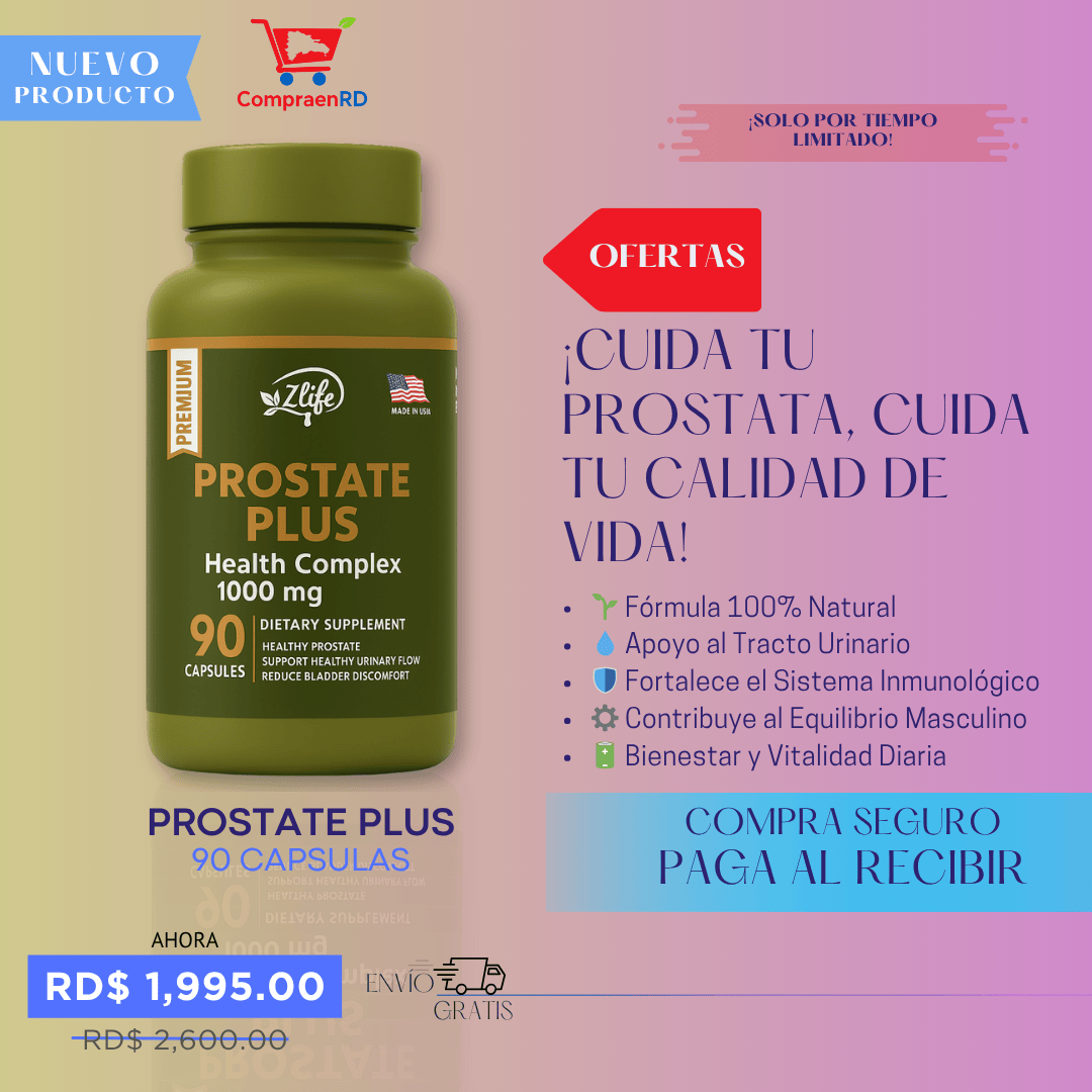 PROSTATE PLUS - 90 CAPSULAS