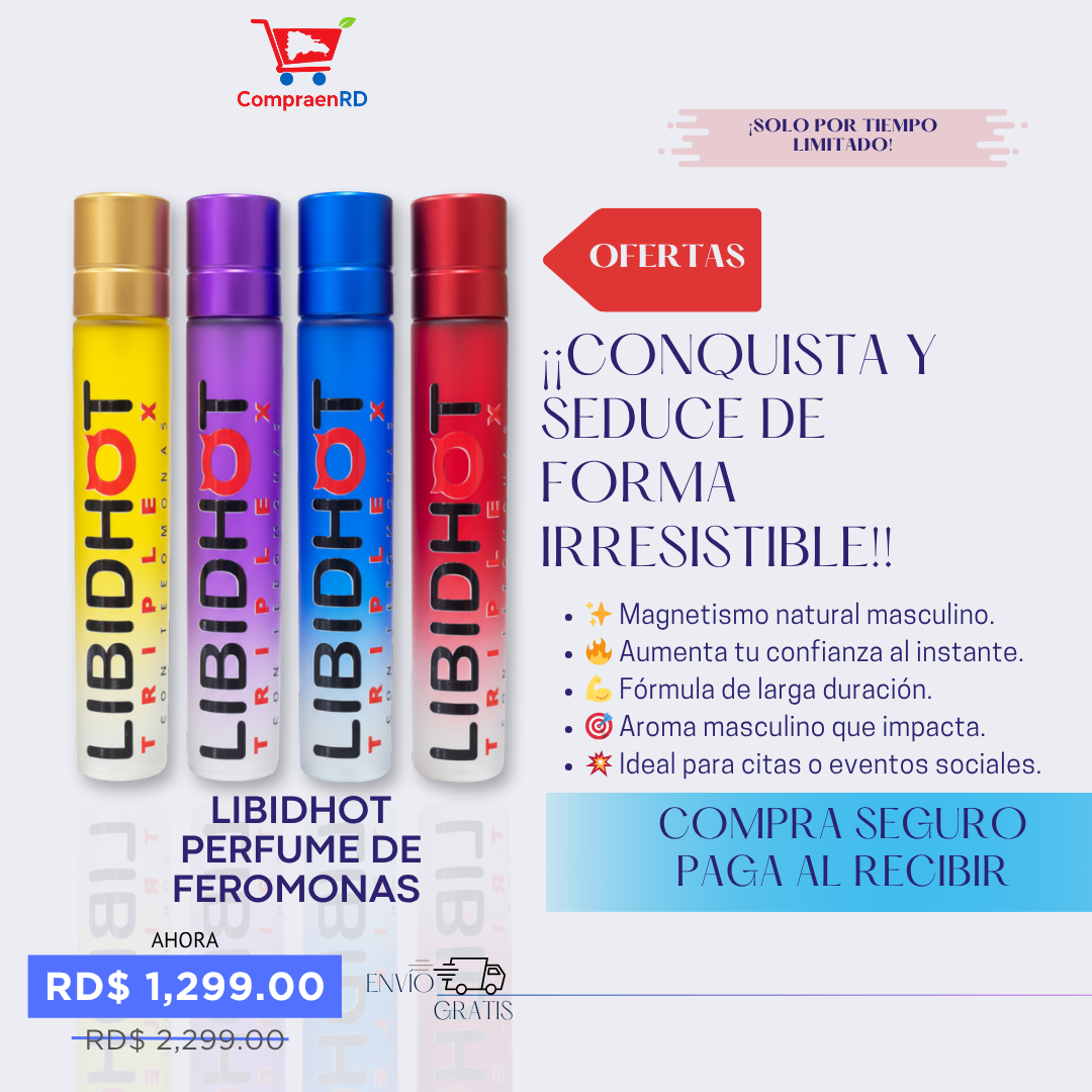 PERFUME DE FEROMONAS LIBIDHOT