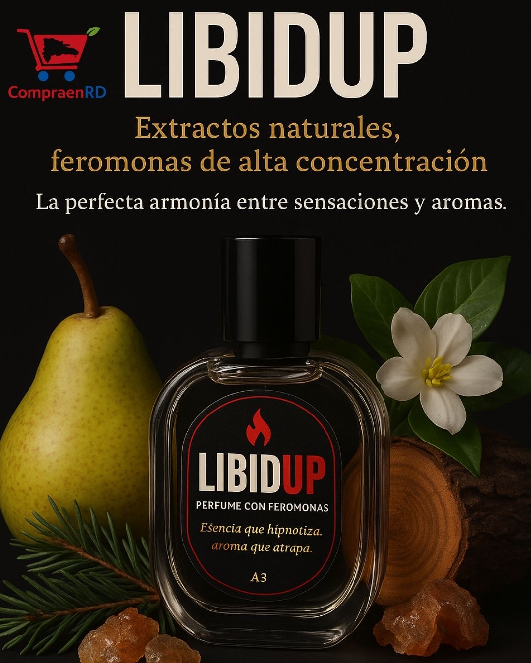 PERFUME CON FEROMONAS LIBIDUP (HOMBRE)