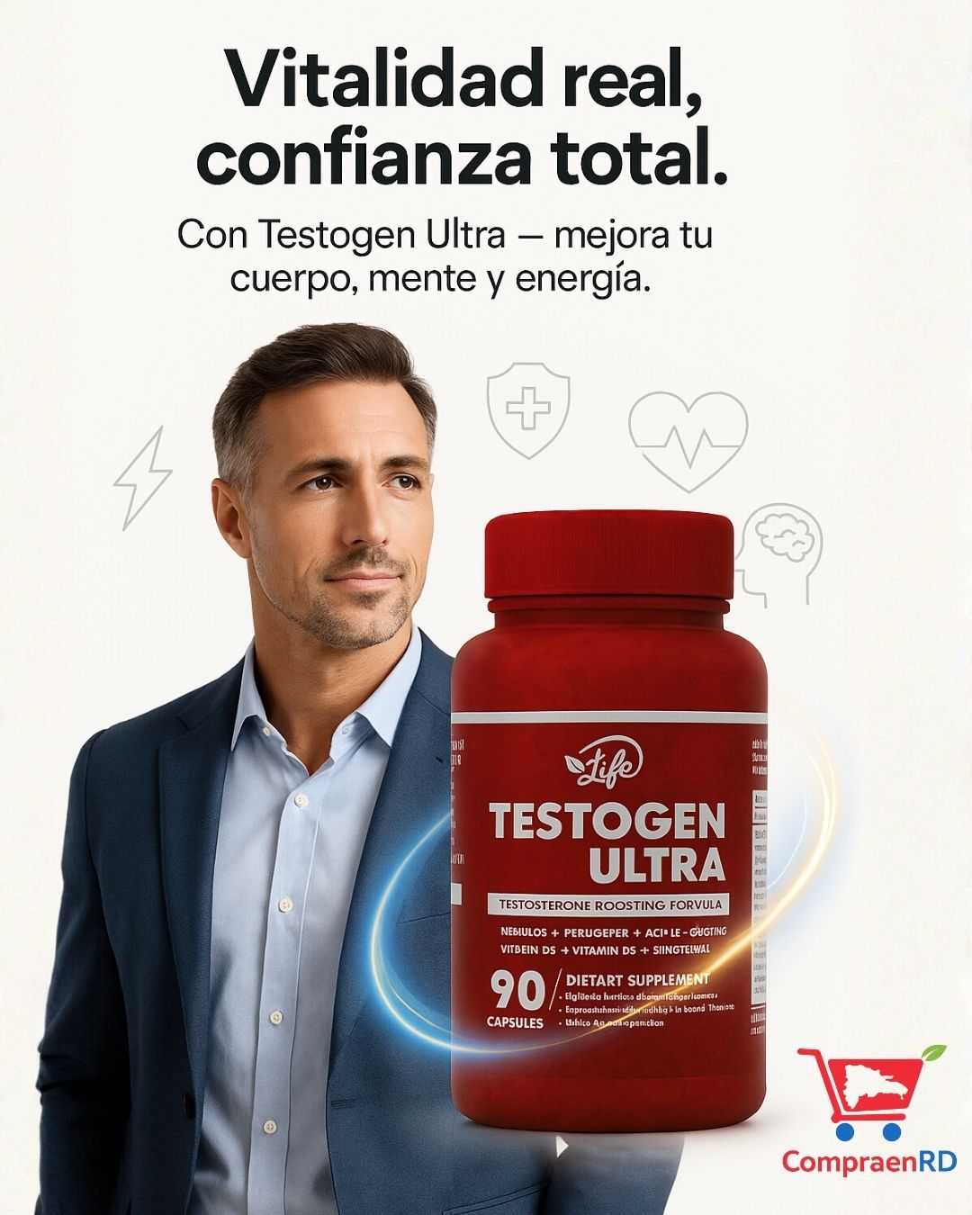 TESTO GEN ULTRA - 90 CAPSULAS