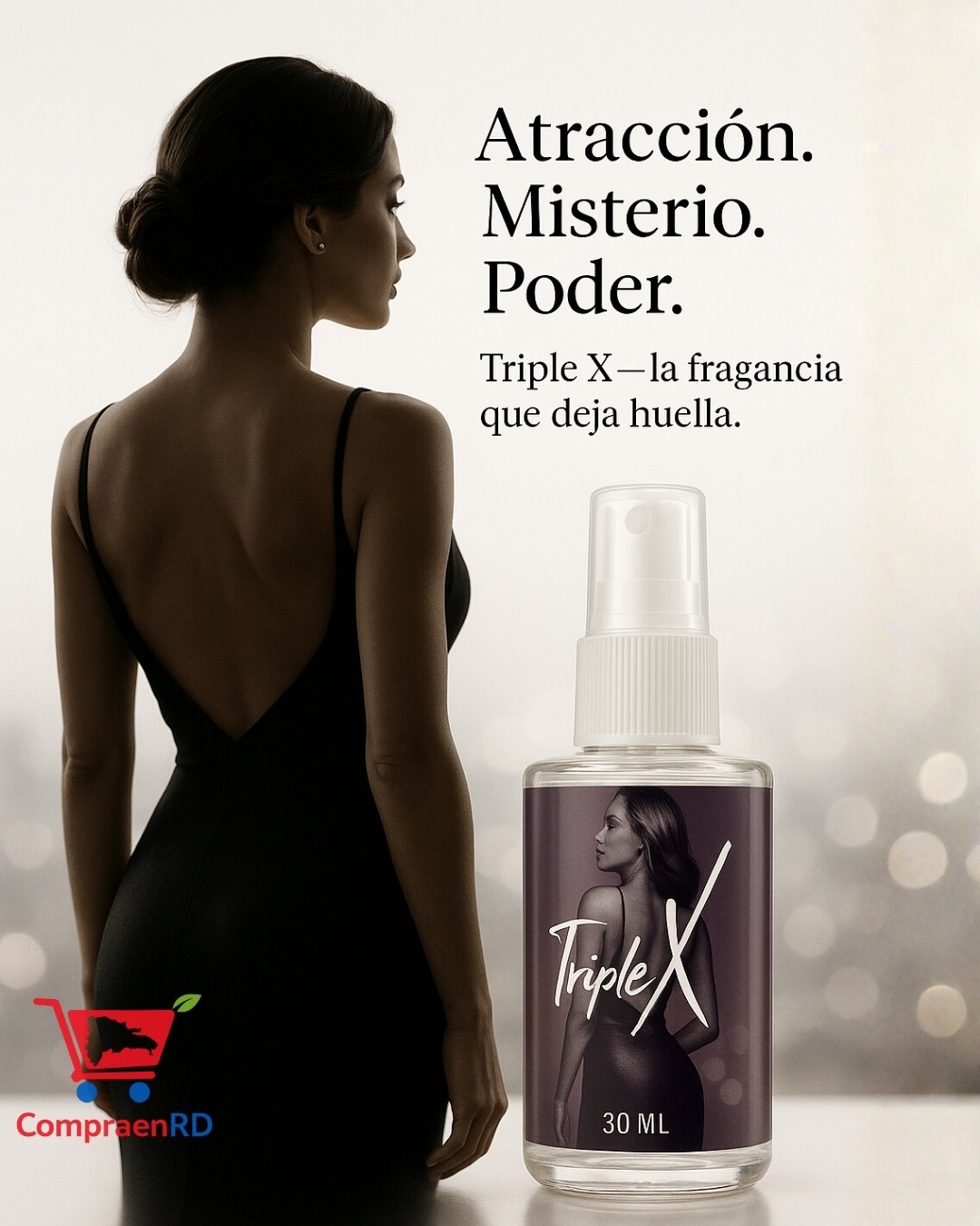 Perfume Triple X – Fragancia para Mujer con Feromonas.