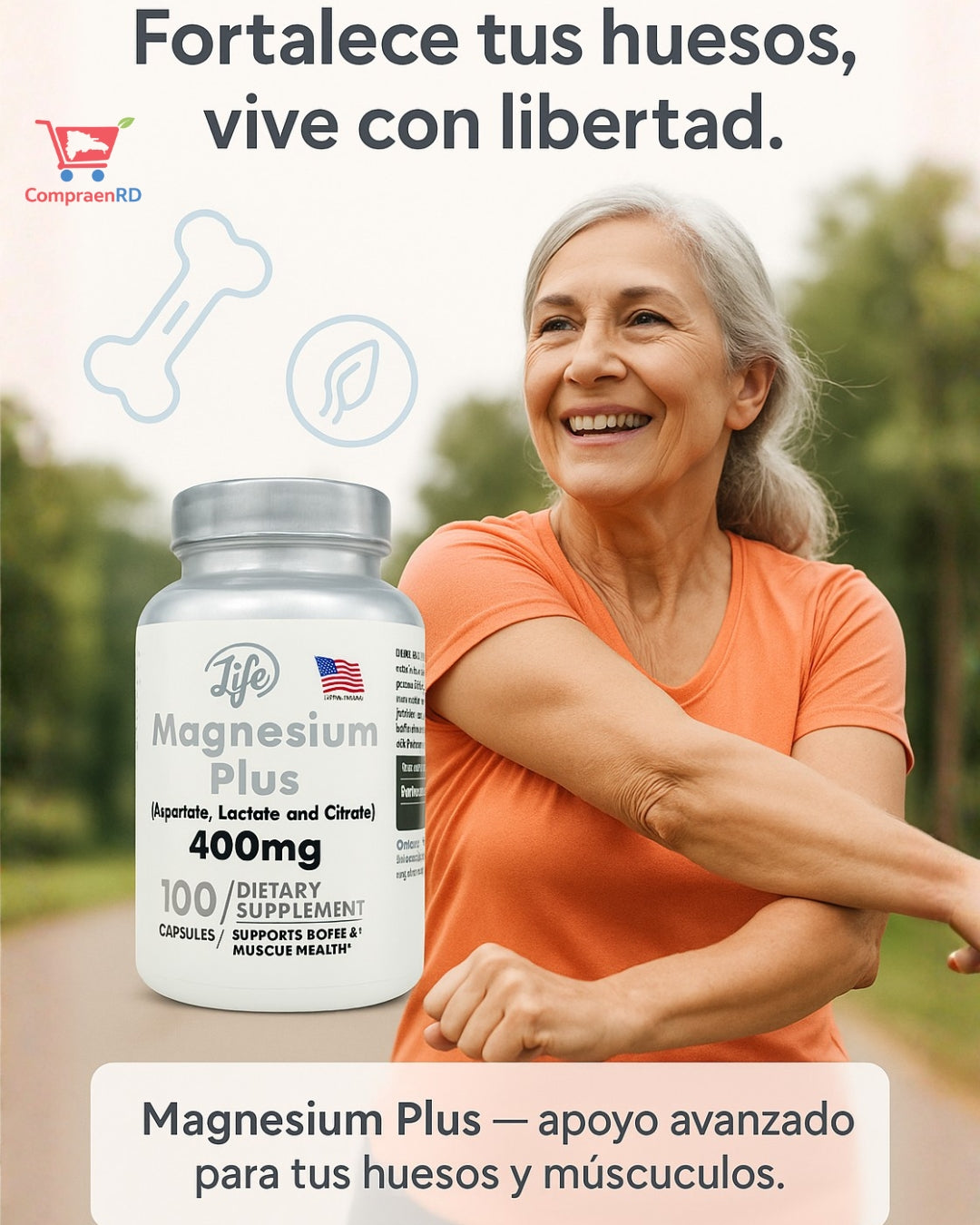 MAGNESIUM PLUS - 100 CAPSULAS