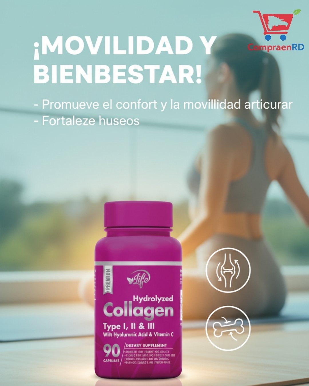 COLAGENO HIDROLIZADO - 90 CAPSULAS
