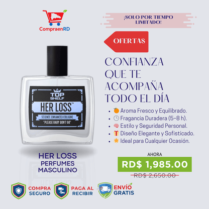 HER LOSS - PERFUME MASCULINO