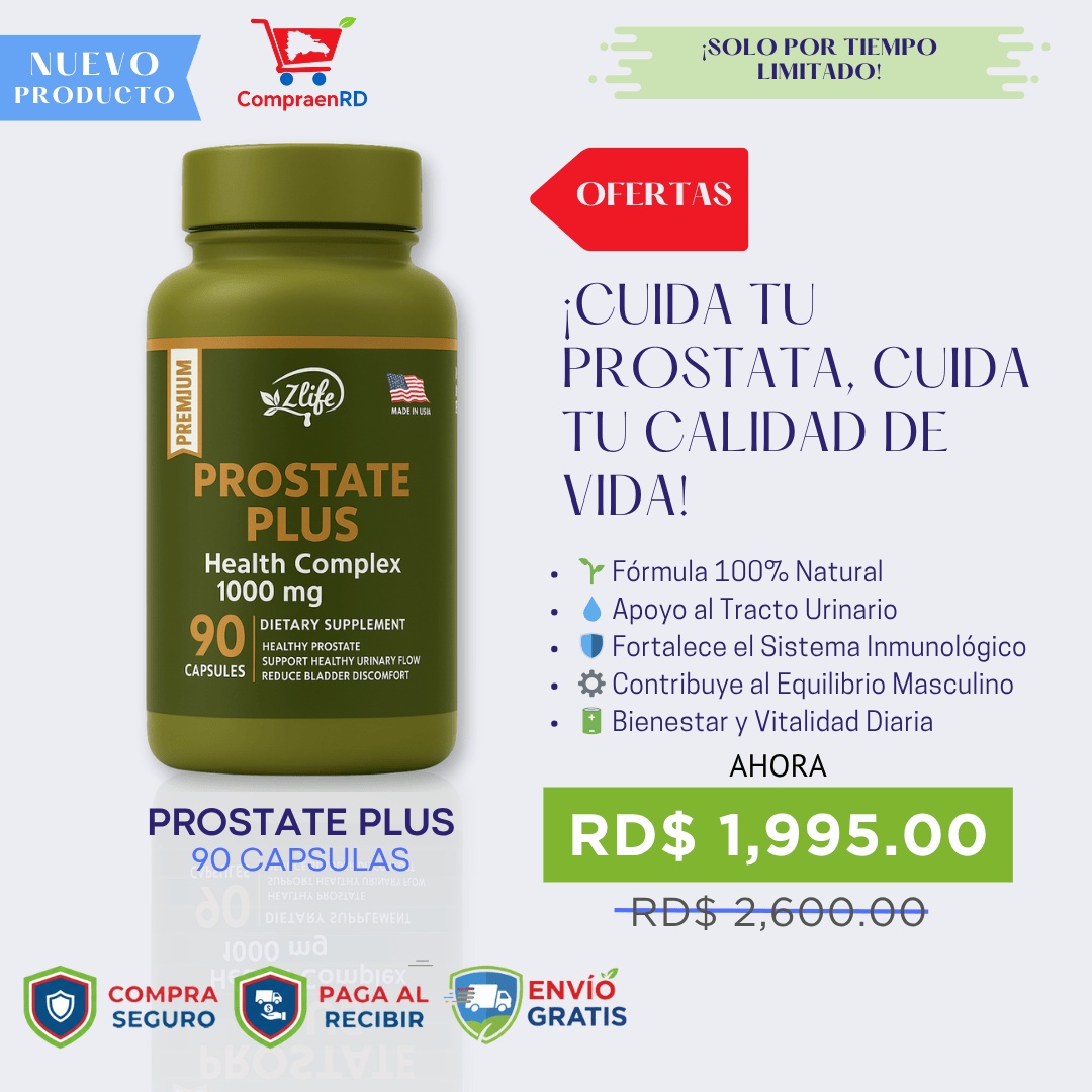 PROSTATE PLUS - 90 CAPSULAS