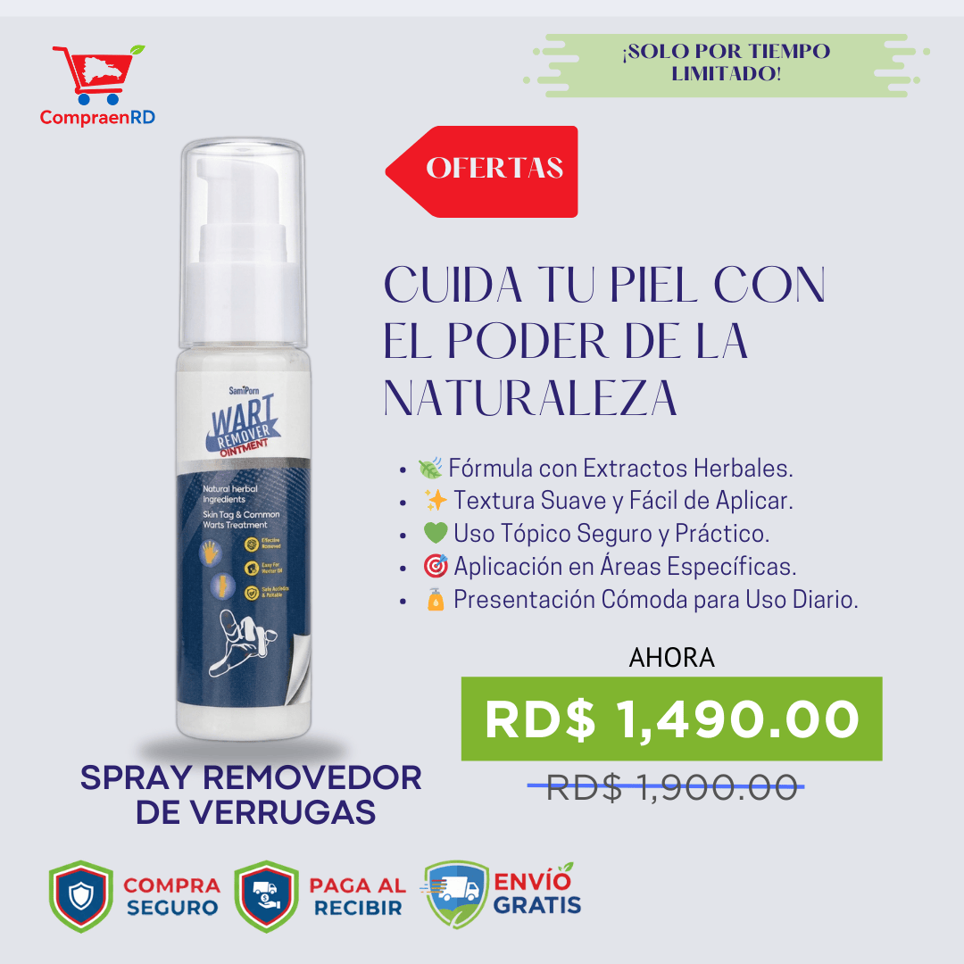 SPRAY REMOVEDOR DE VERRUGAS
