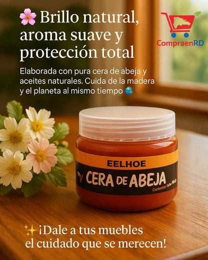 CERA BEEWAX PARA MUEBLES – PROTECCIÓN Y BRILLO NATURAL