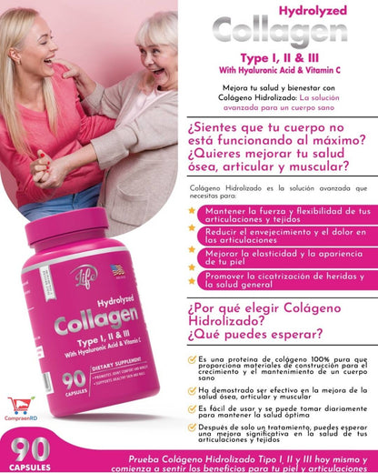 COLAGENO HIDROLIZADO - 90 CAPSULAS